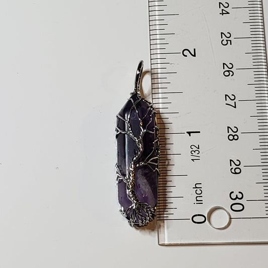 Tree of Life Double Point Pendant