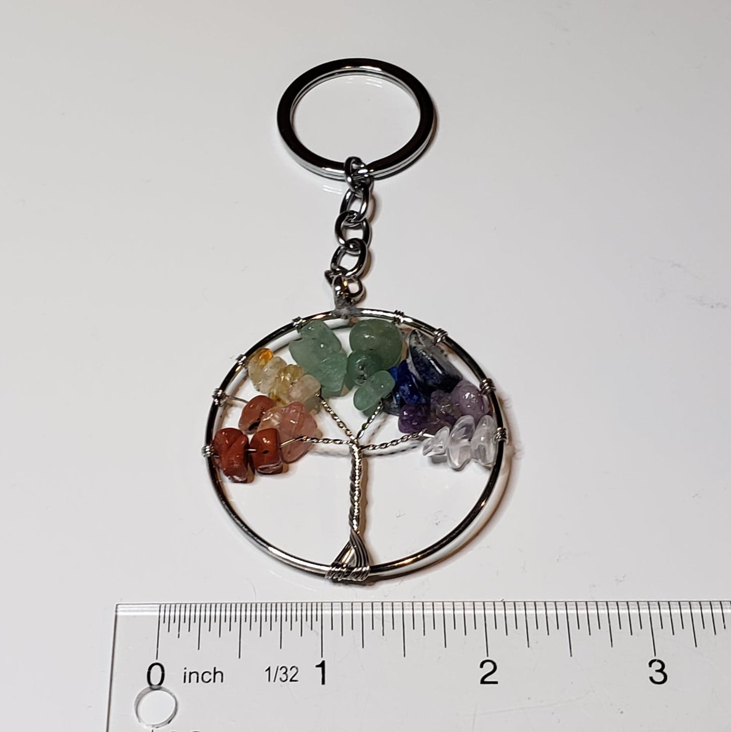 Chakra Tree of Life Keychain