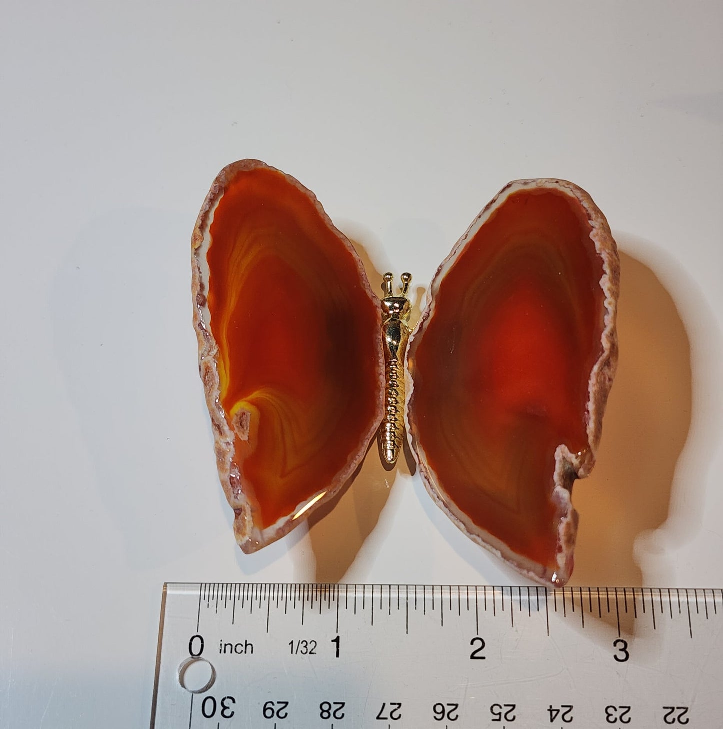 Agate Slab Butterfly