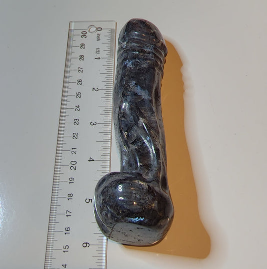 6" Labradorite Phallus