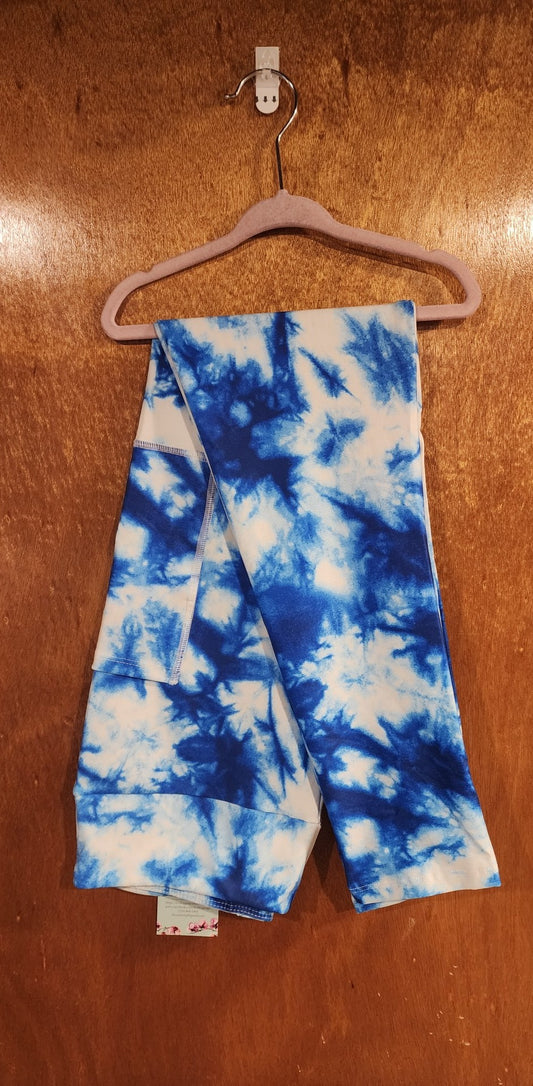 Blue Tie Dye with Pockets (SB)