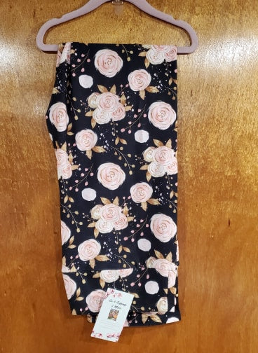 Pink Roses Leggings (PSW)
