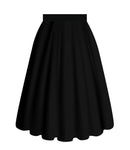 Black Swing Skirt with Pockets (R&R)