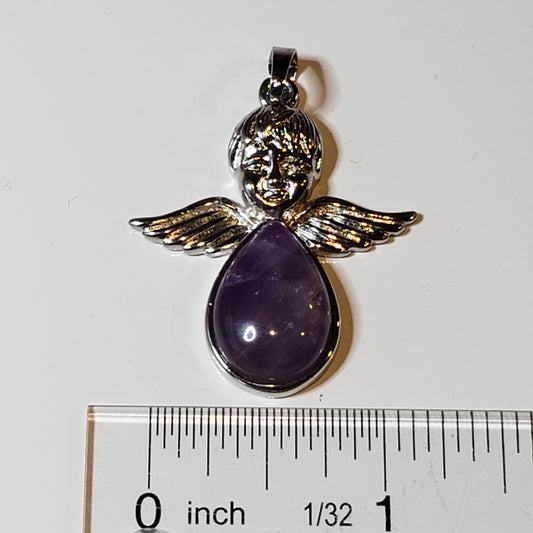 Angel Gemstone Pendant