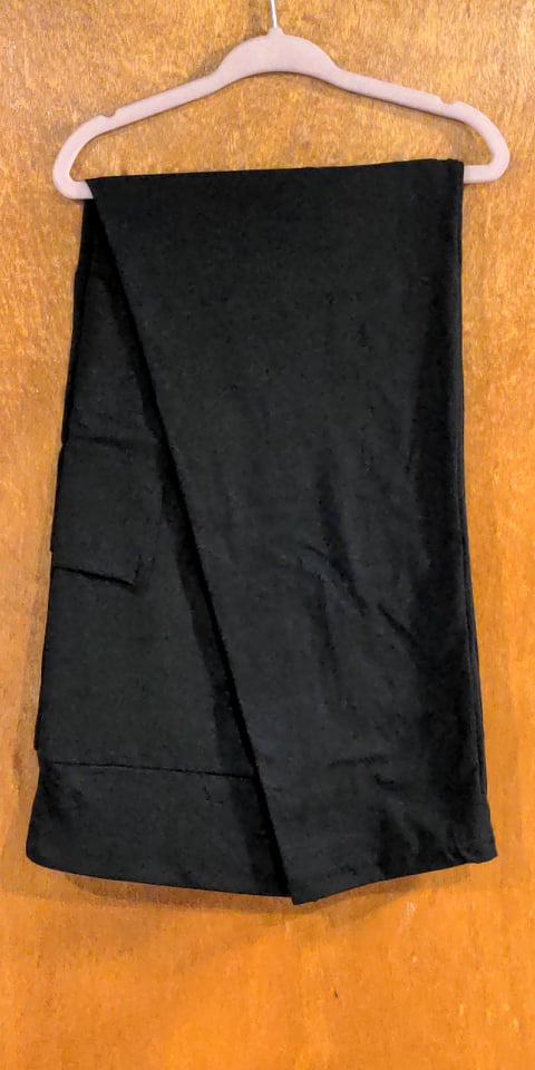 Solid Black Leggings with Pockets (MMP)