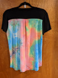 Black with Tie Dye on Back