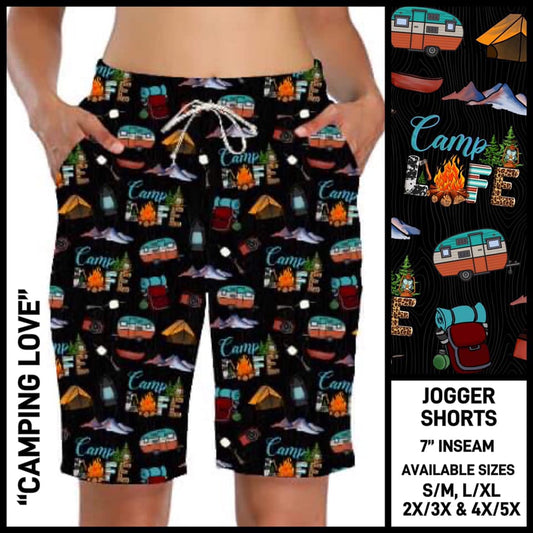 Camping Love Unisex Shorts (AR)