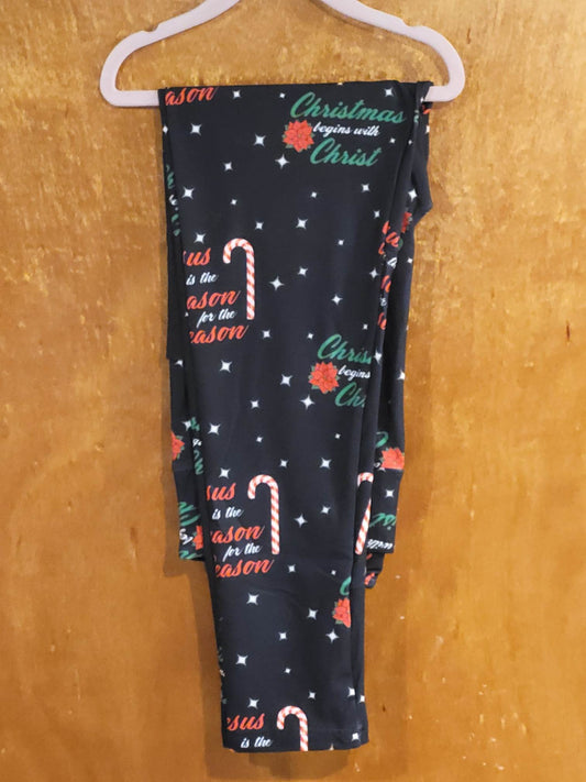 Christ-Mas Leggings with Pockets (BFW)