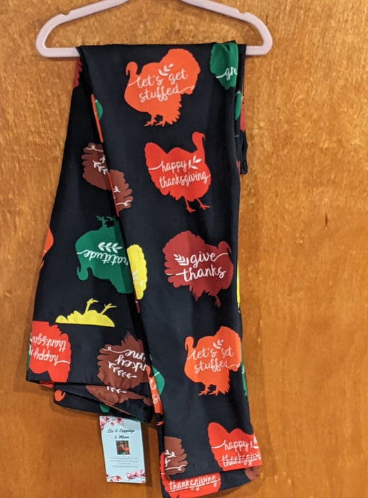 Colorful Turkeys Leggings (AALM)