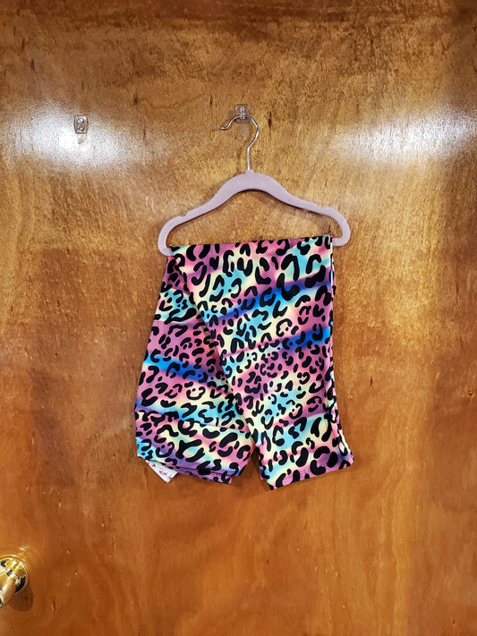 Colorful Cheetah Capri