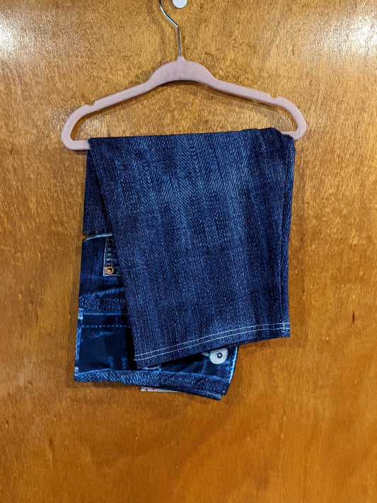 Dark Blue Denim Shorts (LEB)