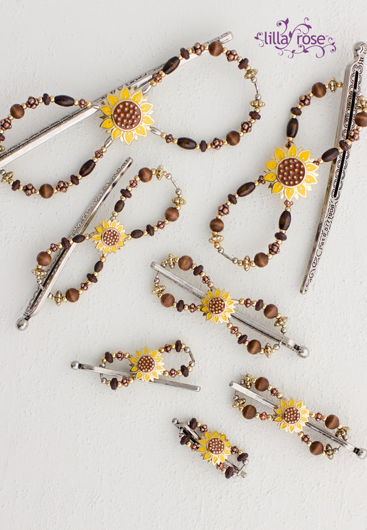 Sunflower Flexi Clip