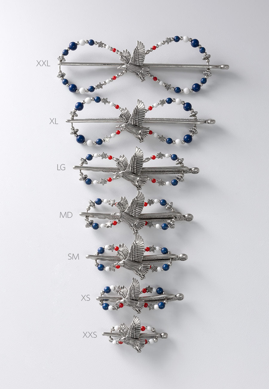 Patriotic Peggy Flexi Clip
