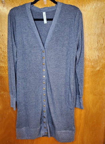 Gray Cardigan