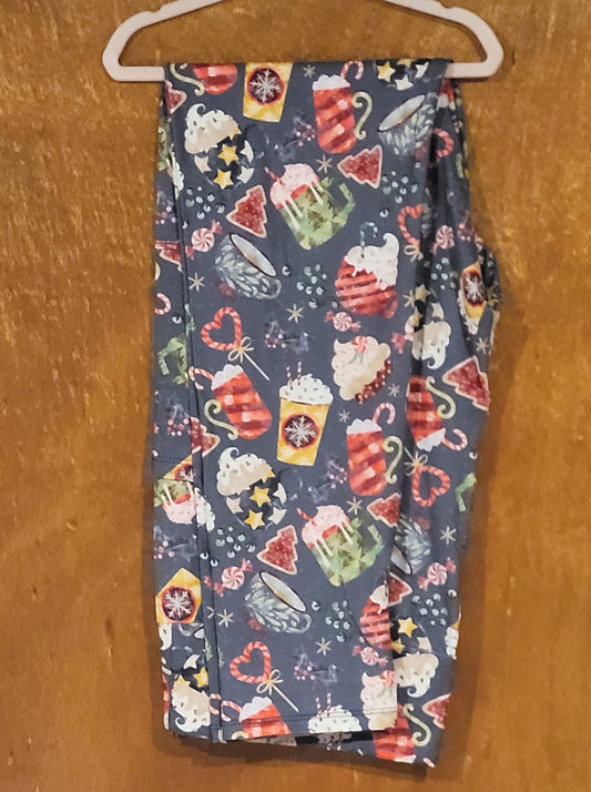 Holiday Yummies Leggings with Pockets (TDL)