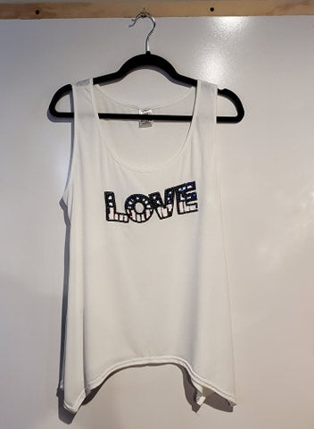 White Love Tank