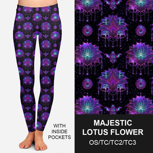 Majestic Lotus Flower with Pockets (CDW)