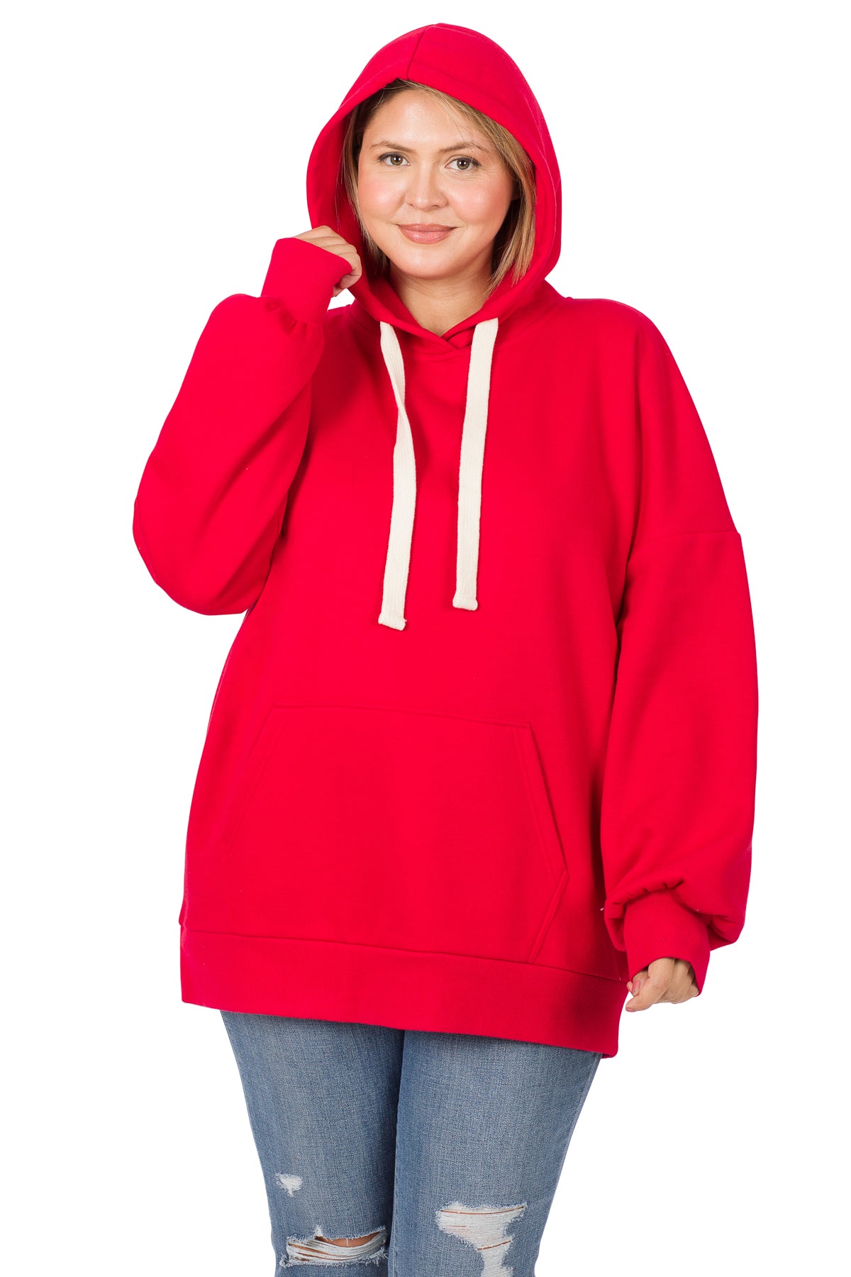 Ruby Oversized Hoodie with Tech Pocket