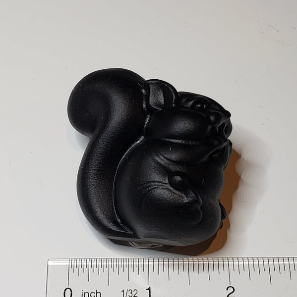 Black Obsidian Squirrel