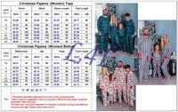 Women's Green Snowflake Family Pajama Sets (OBW)