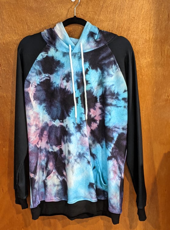 Pastel Swirl Tie Dye Hoodie KC