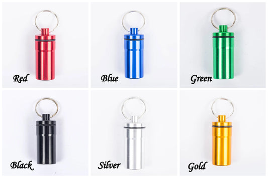 Pill Box Keychain