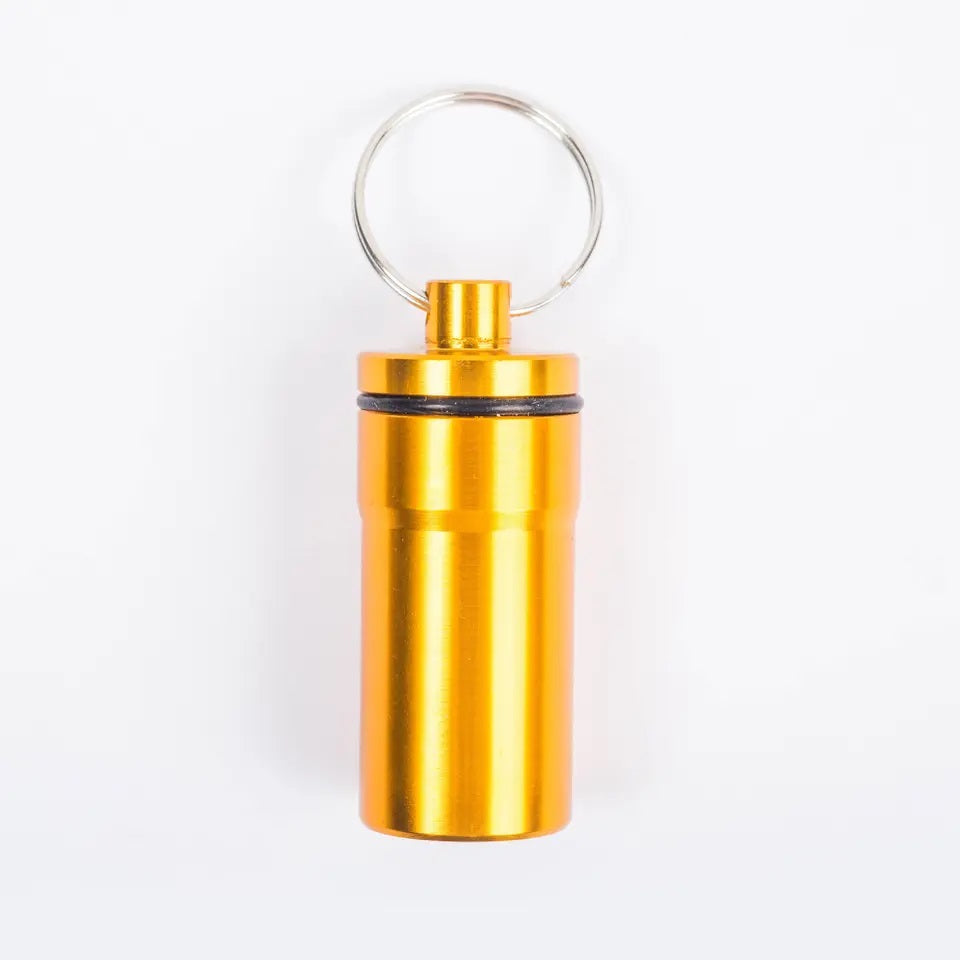 Pill Box Keychain