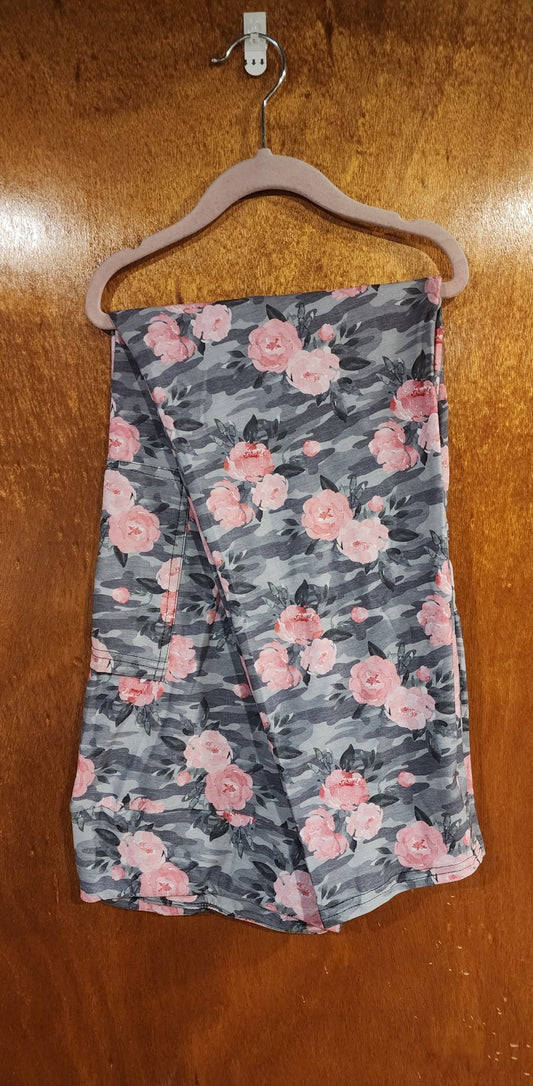 Pink Floral Camo with Pockets (WW)