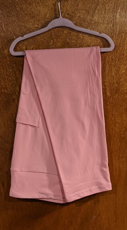 Solid Pink Leggings with Pockets (MMP)