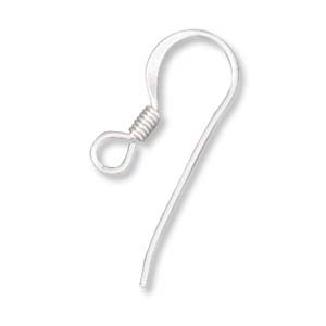 10ct Ear Wires - Sterling Silver