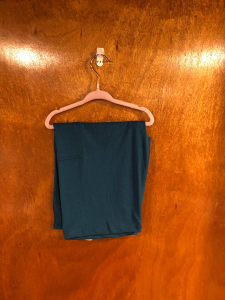 Solid Turquoise Shorts with Pockets (MMP)