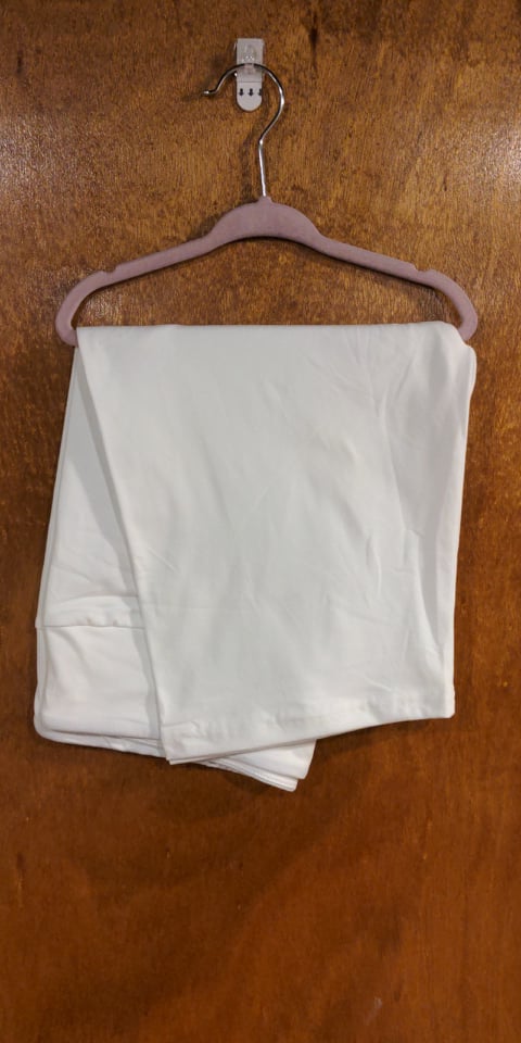 Solid White Shorts with Pockets (MMP)