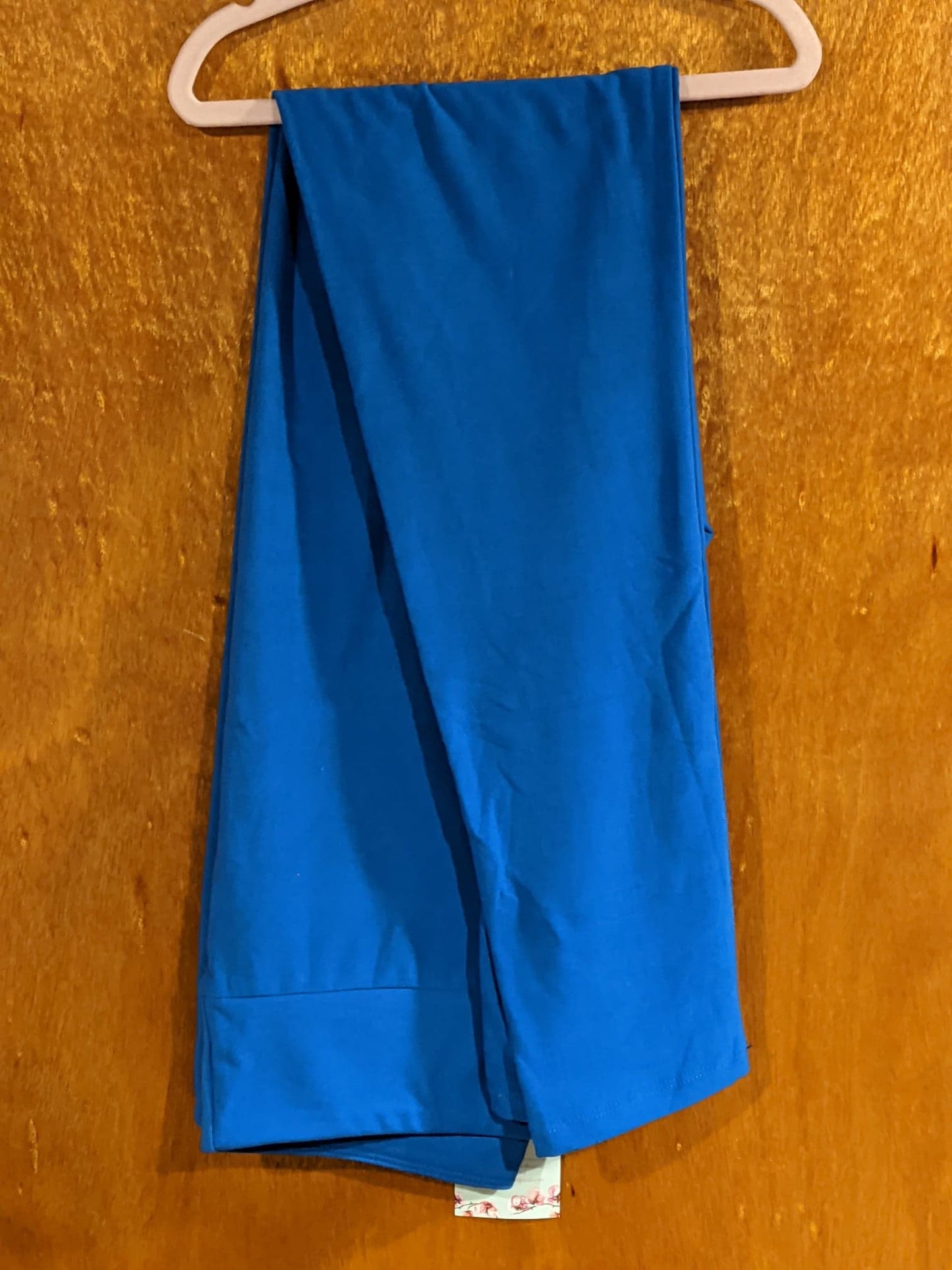 Custom Solid Blue Leggings & Capri (KC)