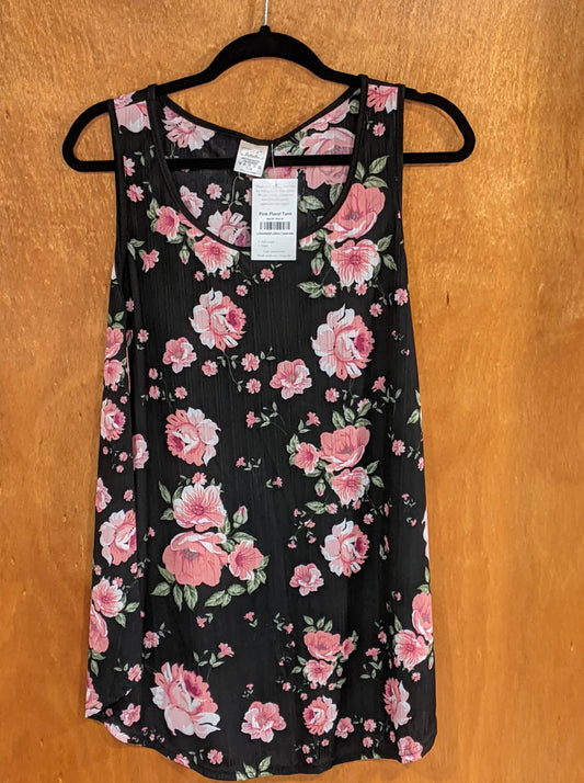 Pink Floral Tank