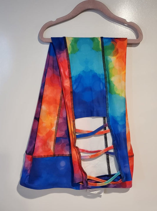 MM Rainbow Dreams Capri with Pockets