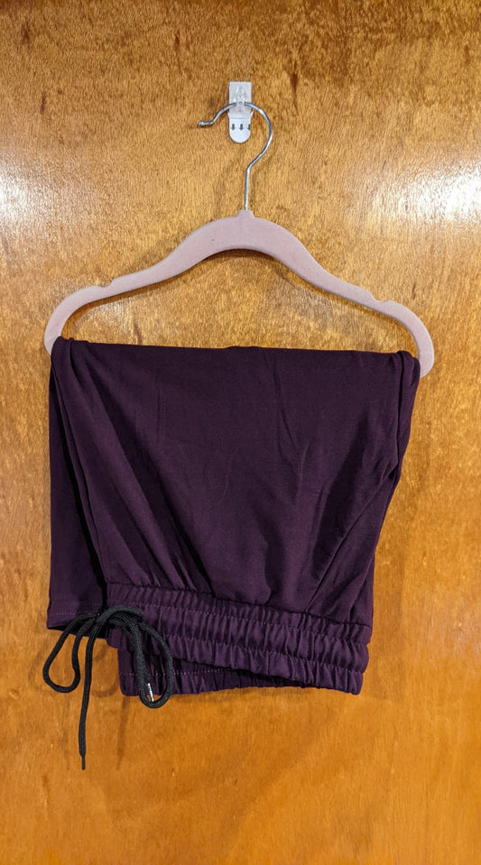 Solid Purple Relax Fit Shorts (WW)