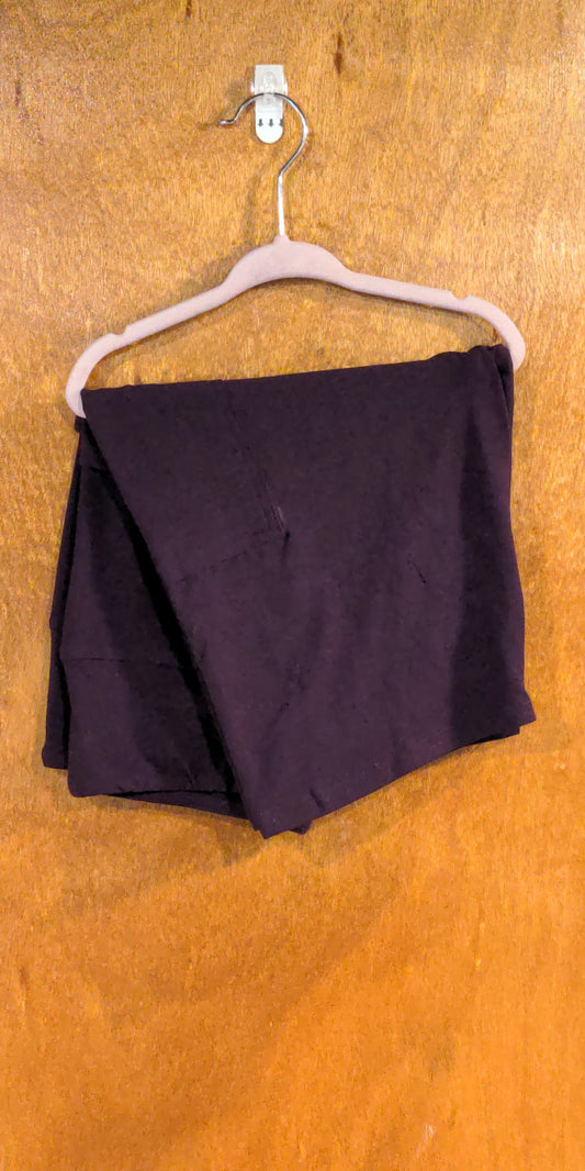 Solid Purple Shorts with Pockets (WW)